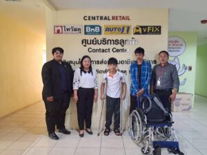 ศพอ.พระประแดง นำส่งผู้รับการฝึกอาชีพเข้าทำงานในสถานประกอบการ ตามมาตรา 33